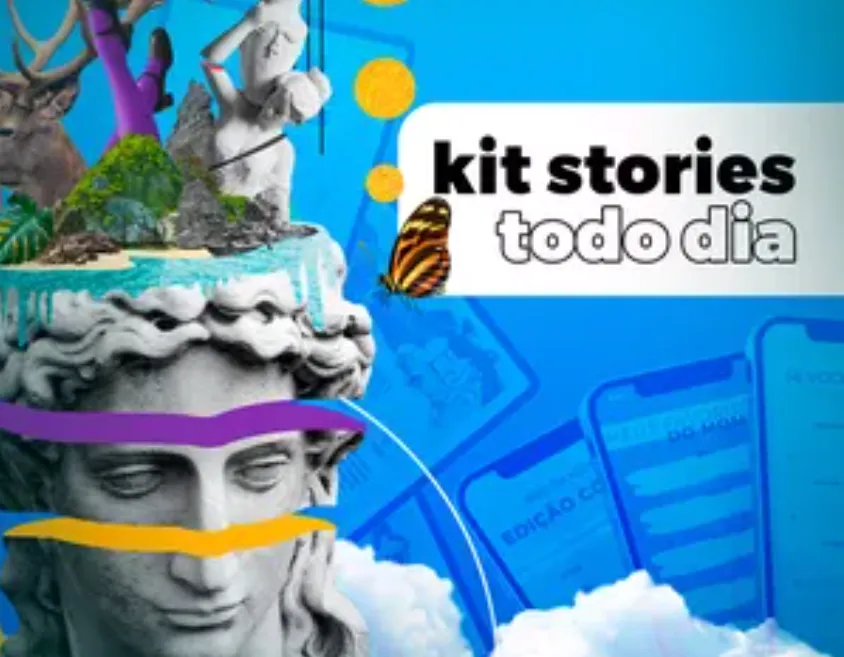 Kit Stories Todo Dia Carol Bastos: Download Completo | Conteúdo de Engajamento