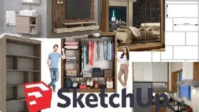 Baixar SketchUp p/ Marcenaria: Projetos Modernos Download