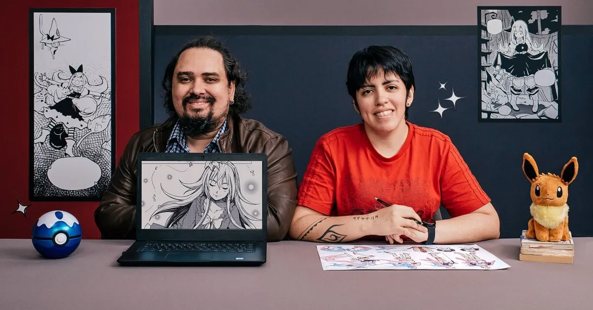 Desenho de Personagens Mangá Eudetenis: Download Rápido e Completo