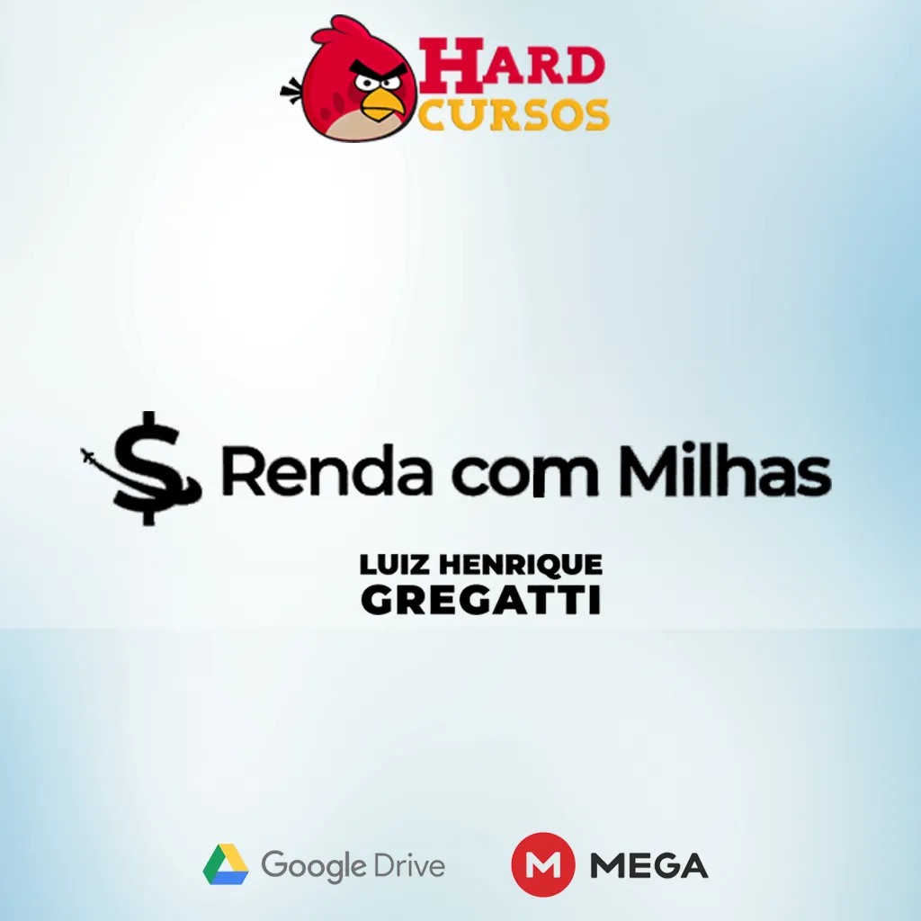 Renda com Milhas Luiz Gregatti: Download Urgente!