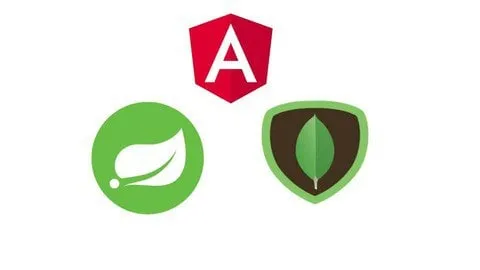 Capa: Baixar Curso Angular, Spring e MongoDB: Front ao Banco de Dados!