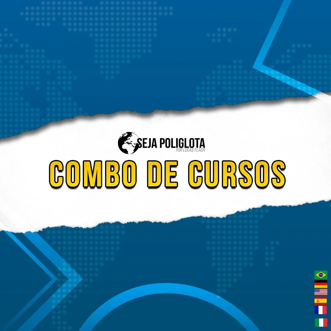 Capa: Baixar Combo Seja Poliglota – Lucas Flach: Domine Idiomas!