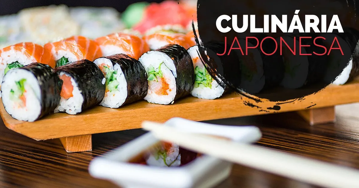Capa: Curso Culinária Japonesa: Baixar Agora + 8h de Conteúdo