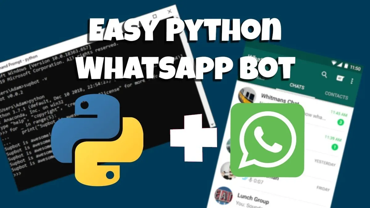 Capa: Baixar: Python na Prática – Bot WhatsApp Completo (2022)
