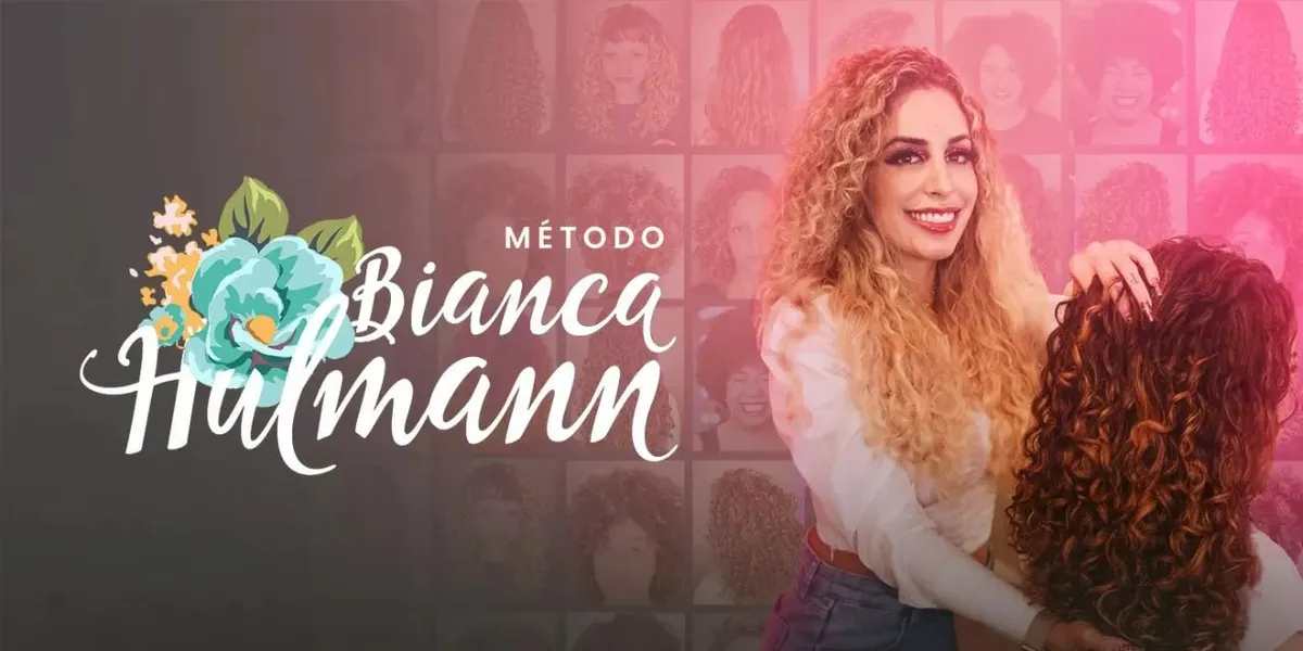 Capa: Método Bianca Hulmann Download: Domine Cabelos Cacheados e Crespos