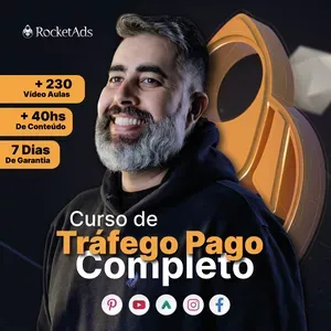 Capa: RocketAds: Baixe o Curso Completo e Domine Tráfego Pago