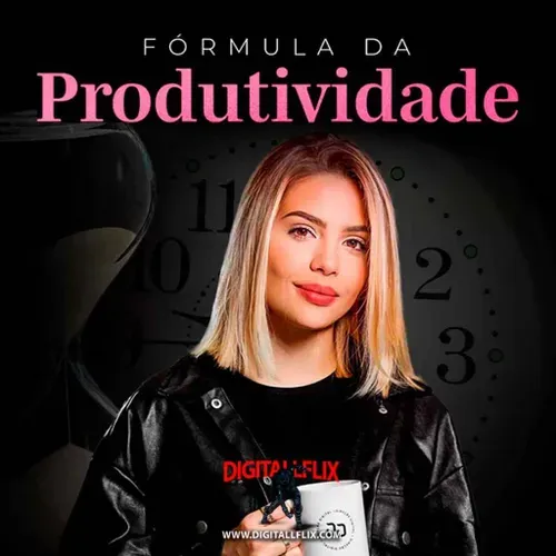 Capa: Fórmula da Produtividade Ana Jords: Baixar Curso Completo