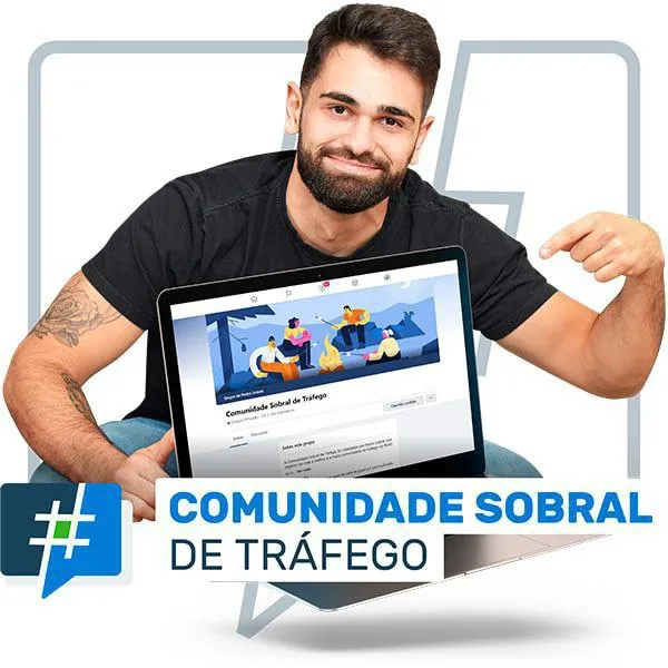 Capa: Comunidade Sobral de Tráfego: Baixar Curso Pedro Sobral [Completo]
