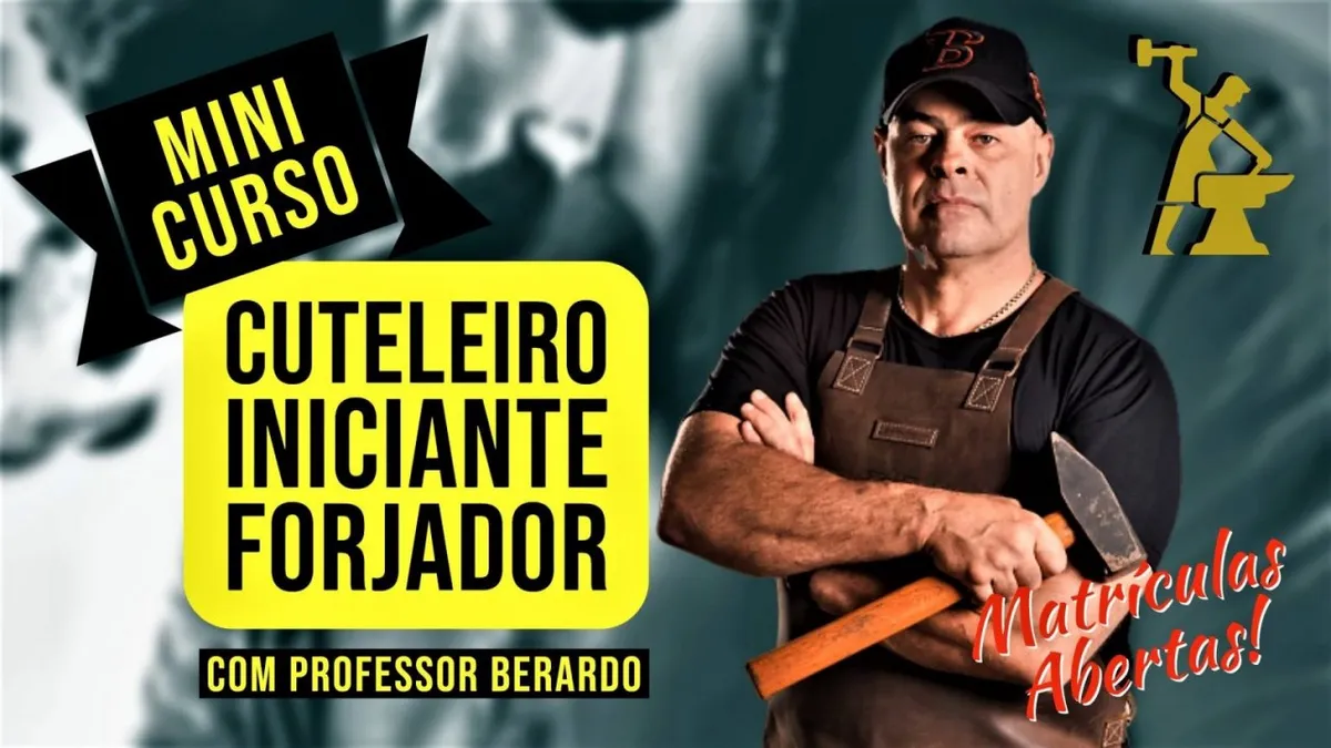 Capa: Mini Curso Cuteleiro Iniciante Berardo: Baixar Completo