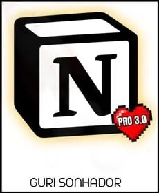 Capa: Notion PRO com Guri Sonhador: Baixar Curso Completo Agora