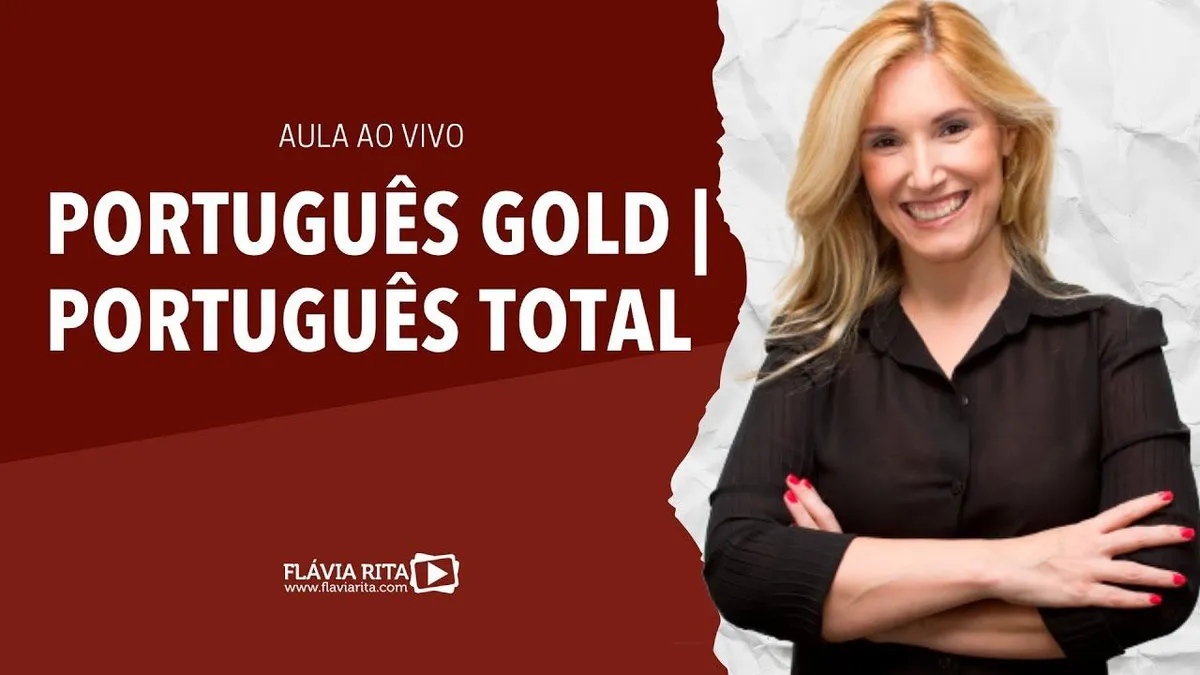 Capa: Baixar Português GOLD 2023 – Flávia Rita: Domine o Conteúdo