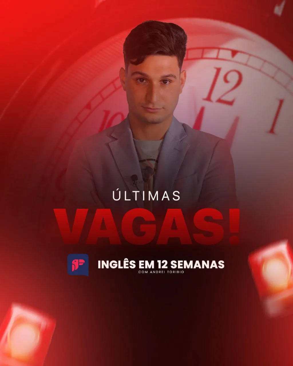 Capa: Baixar Curso Inglês em 12 Semanas Andre Tucano: Arquivo Completo