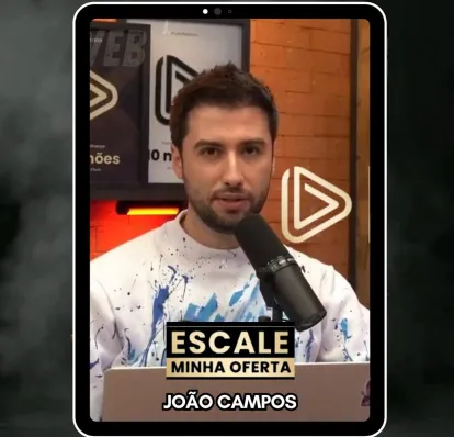 Capa: João Campos: Baixar Curso Escale Minha Oferta 2024 Completo