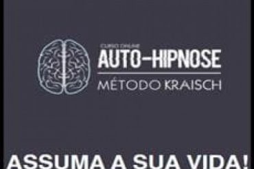 Homem praticando autohipnose com expressão serena, símbolo de transformação mental e bem-estar.