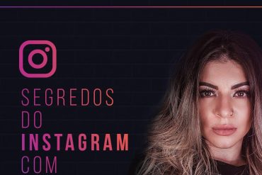 Capa do Curso Segredos do Instagram GKAY com elementos de redes sociais e crescimento